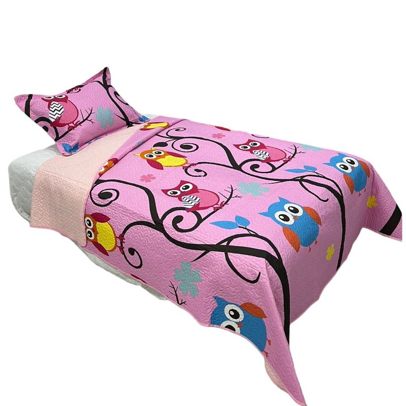 GENERICO - Cubrecama Quilt Delgado de Verano 1.5 Plaza