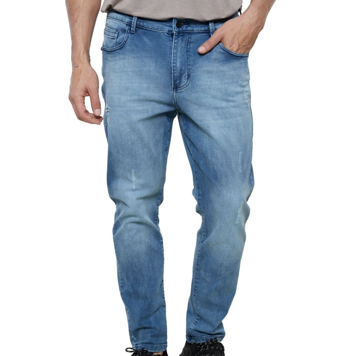 PEROE - Jeans Saturno II Celeste Peroé