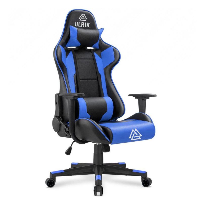 ULRIK - Silla Gamer de Oficina Profesional Ulrik Azul - Azul