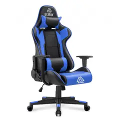 ULRIK - Silla Gamer de Oficina Profesional Azul - Azul