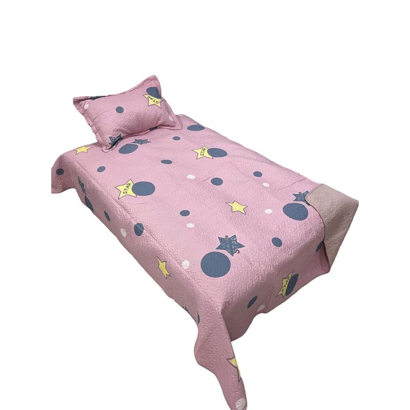 GENERICO - Cubrecama Quilt Delgado de Verano 1.5 Plaza