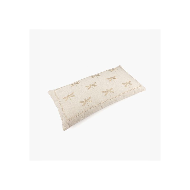 LOUNGE - Cojín Algodón Libelulas 30 X 60 Cm Beige LOUNGE