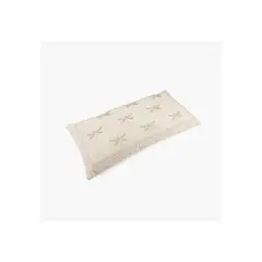 LOUNGE - Cojín Algodón Libelulas 30 X 60 Cm Beige