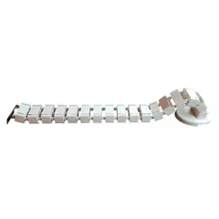 FORM OFFICE - Pasacables Vertebra 130 Blanco Form