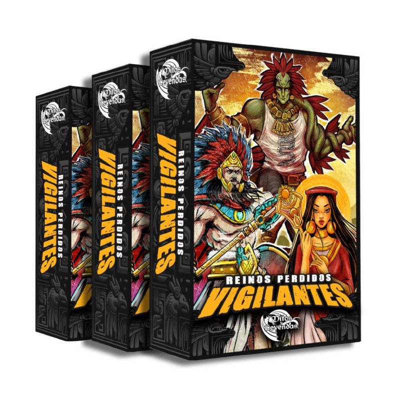 MITOS Y LEYENDAS - X3 Reinos Perdidos: Vigilantes Guerreros del Sol