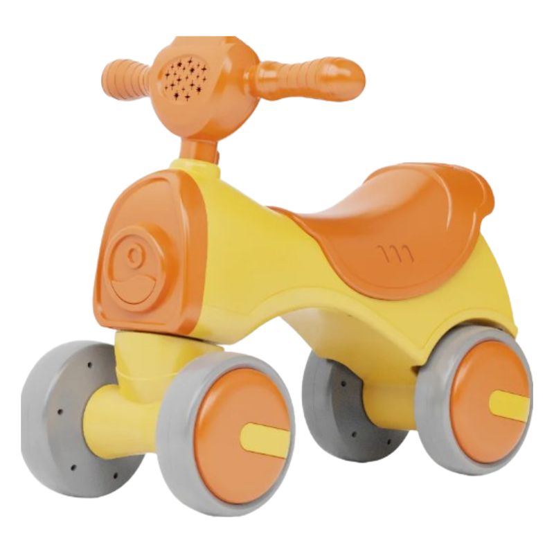 GENERICO - Corre Pasillos Carro Aprendizaje Niños Con Musica Naranja