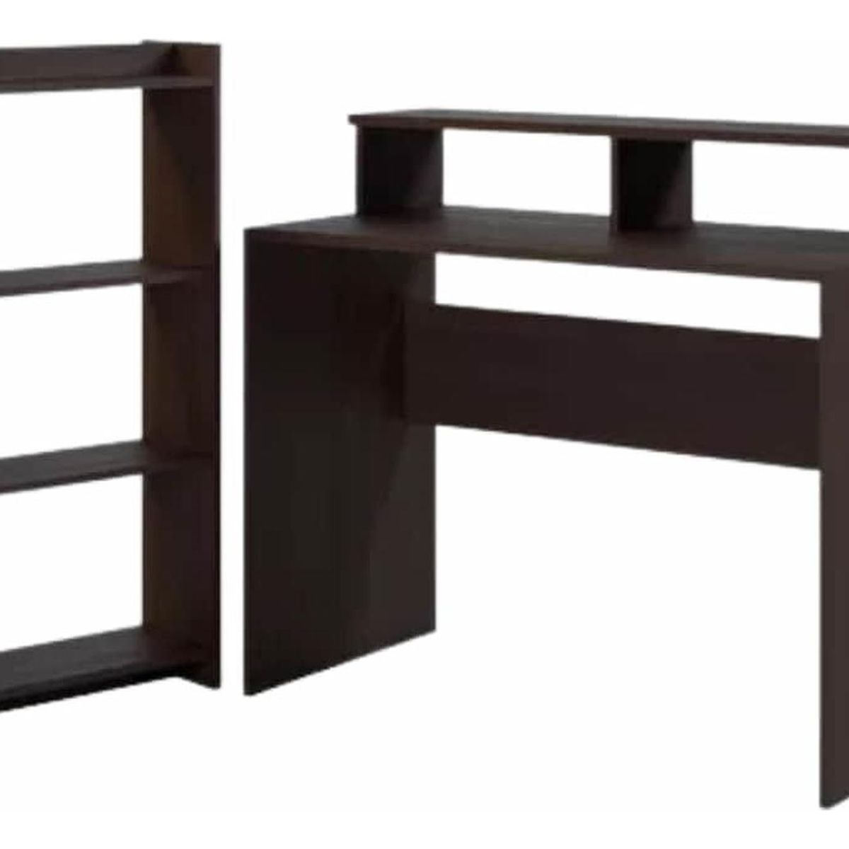 IMPORTCLICK - Kit Escritorio Repisa Mas Estante Madera