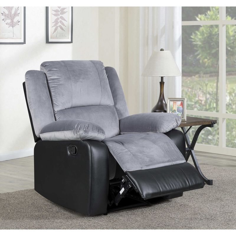ALMORE - Sofa Berger Edimburgo 1 cuerpo Gris