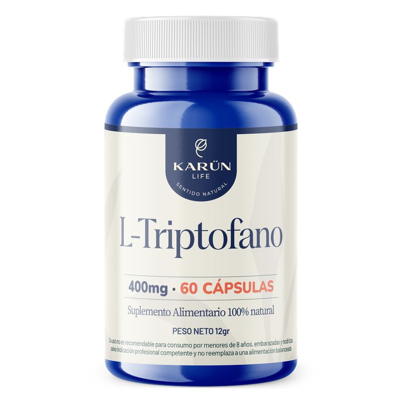 KARUNLIFE - L-Triptófano 400 Mg 60 capsulas Karun Life