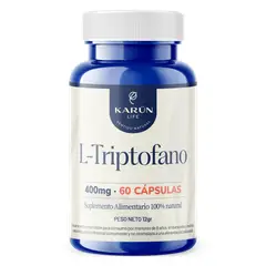 KARUNLIFE - L-Triptófano 400 Mg 60 capsulas Karun Life
