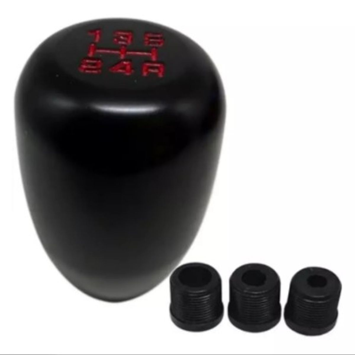Pomo Palanca Cambios Color Negro 5ta Tuning Universal, marca GENERICO - Foto 2