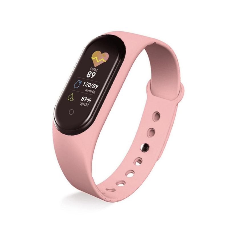 GENERICO - reloj inteligente smartband m5 Rosa