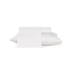 TEKA - Juego de Sabanas 4 Piezas 2 Plazas DIAMANTE BLANCO