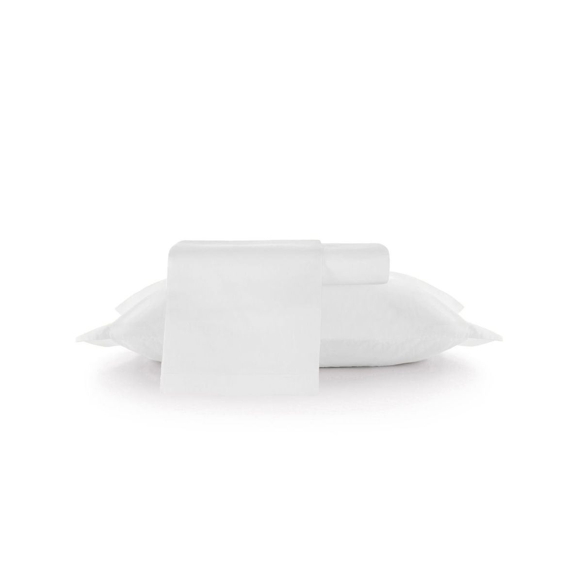 TEKA - Juego de Sabanas 4 Piezas 2 Plazas FLORENCIA BLANCO