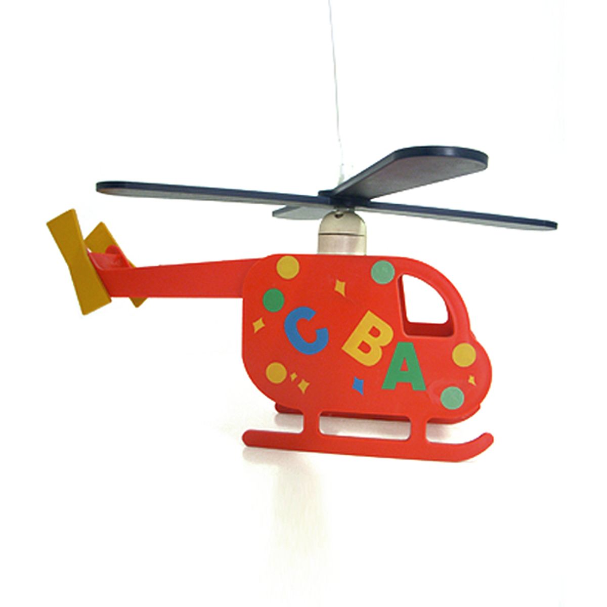 TEMPORA - Lámpara colgante helicóptero rojo