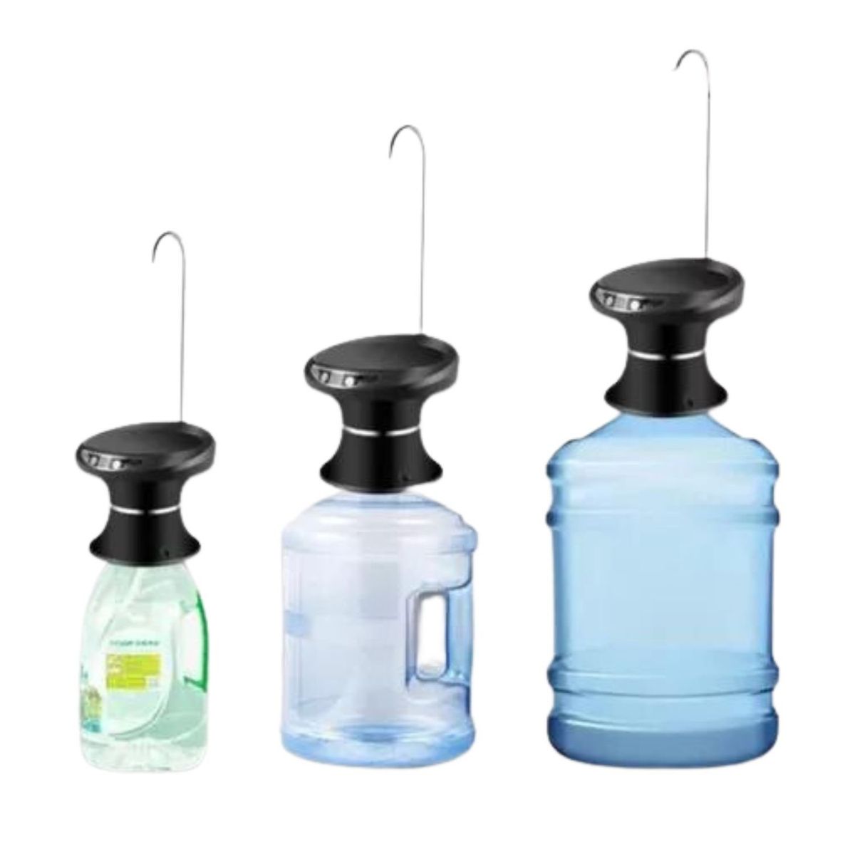 INVENCIBLE - DISPENSADOR BOMBA AGUA ELECTRICO CON BASE RECARGABLE MX45