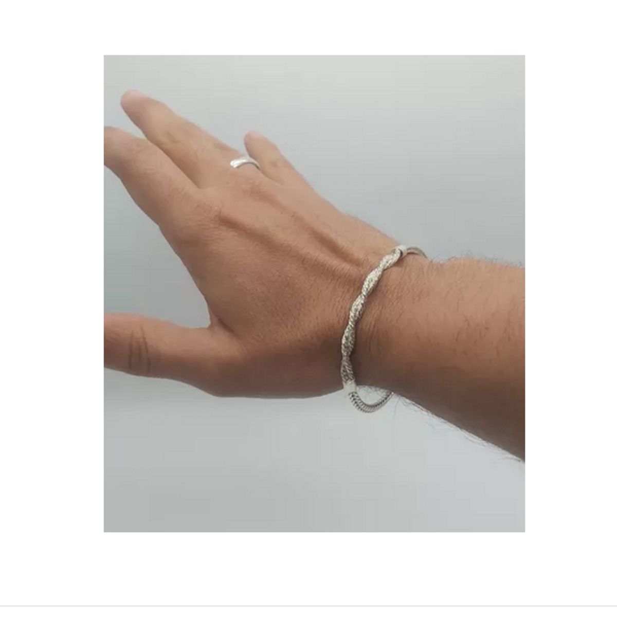 GENERICO - Pulsera Hombre Plata Italiana 925 - Modelo Florencia