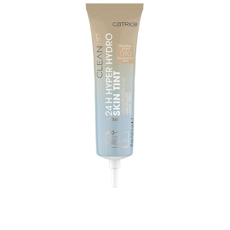 CATRICE - Hidratante Con Color Clean ID 24H Hyper Hydro Neutral Sand 010