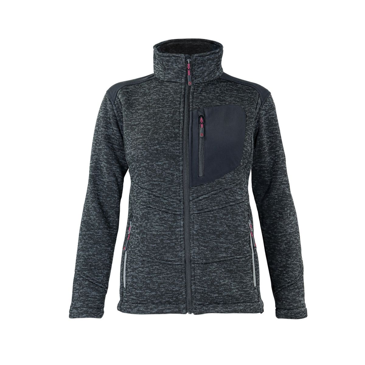 ABSOLUTE ZERO - Chaqueta Polar Mujer Térmica Jersey Gris Z-301 ABSOLUTE ZERO