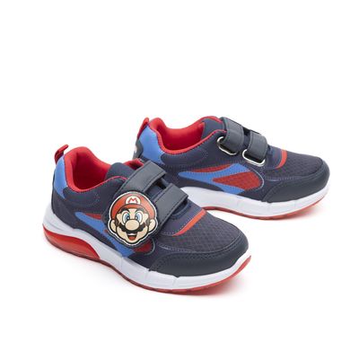 Imagen 2 del producto Zapatillas Con Luces Niño B2121 Mario Bros Azul