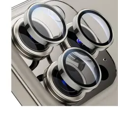 GENERICO - Protector De Camara Para iPhone 15 Pro Max-15 Pro - Titanio