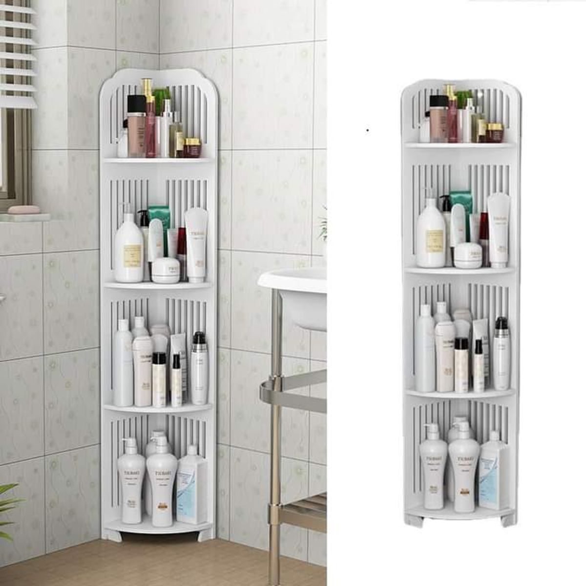 GENERICO - Repisa estante esquinero MDF Modelo2