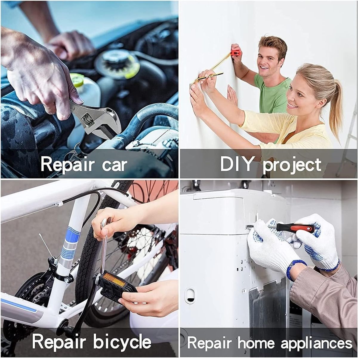 GENERICO - Juego Caja Set Dados Chicharra 82 Piezas Herramientas