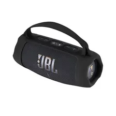 GENERICO - Funda Silicona Premium Para Parlante Jbl Charge 5 Con Mango Negro