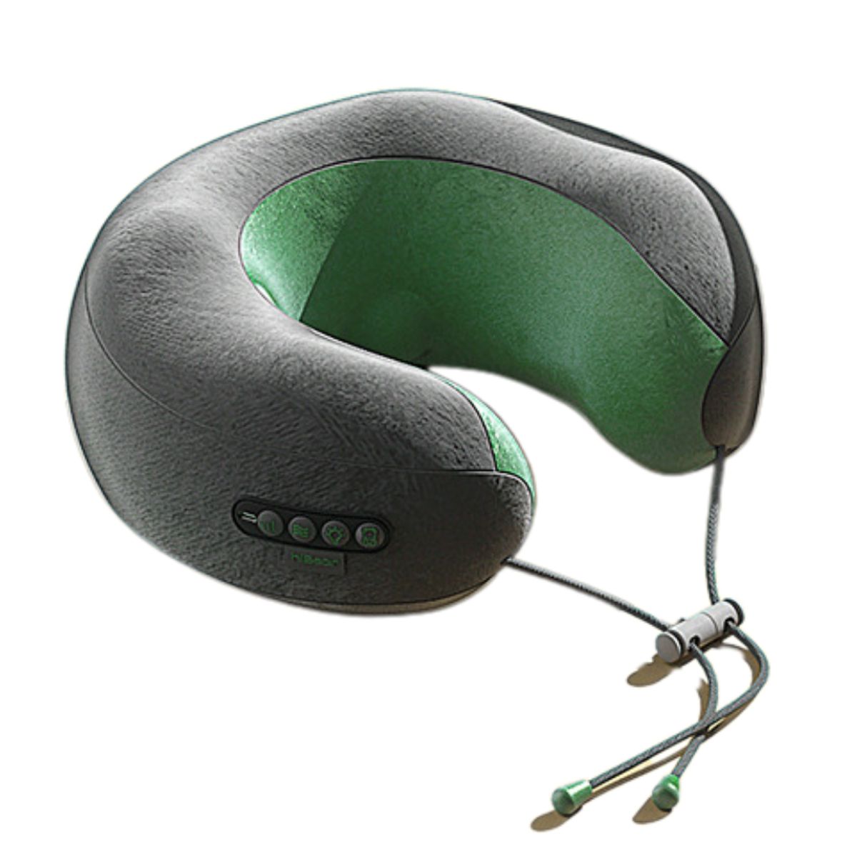 CRUSEC - Almohada Viajera Masajeadora Cojín de Cuello Eléctrico USB