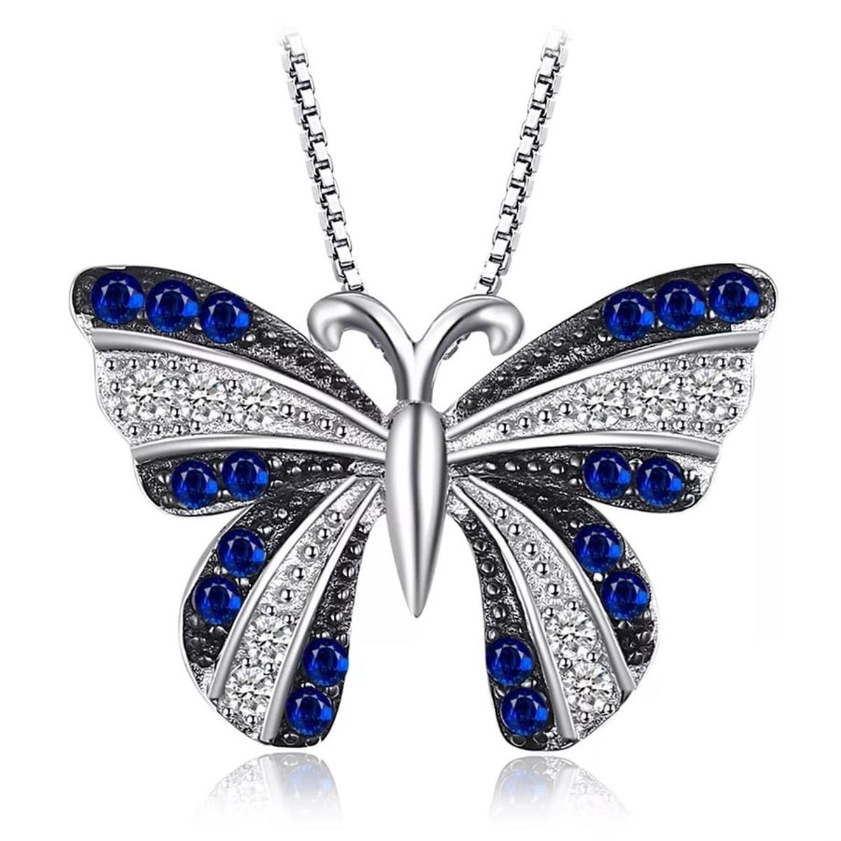 GENERICO - Collar mariposa plata 925 mujer joya regalo