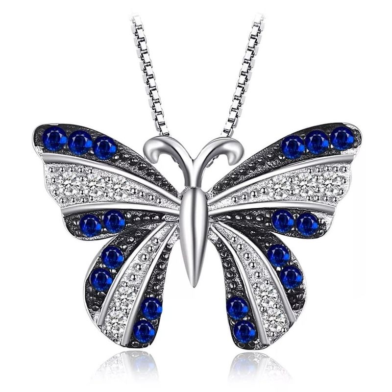 GENERICO - Collar mariposa plata 925 mujer joya regalo