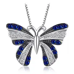 GENERICO - Collar mariposa plata 925 mujer joya regalo
