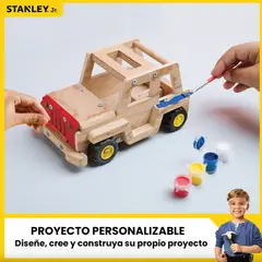 STANLEY JR - Auto TodoTerreno para armar Infantil