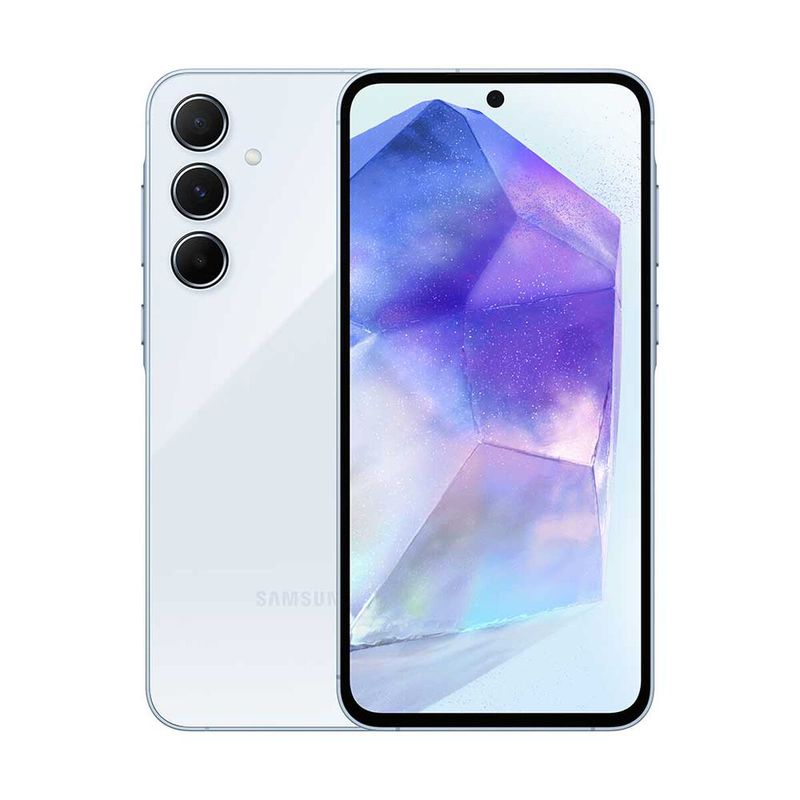 SAMSUNG - Smartphone Galaxy A55 5G 128GB 6,6"  Awesome Iceblue Liberado