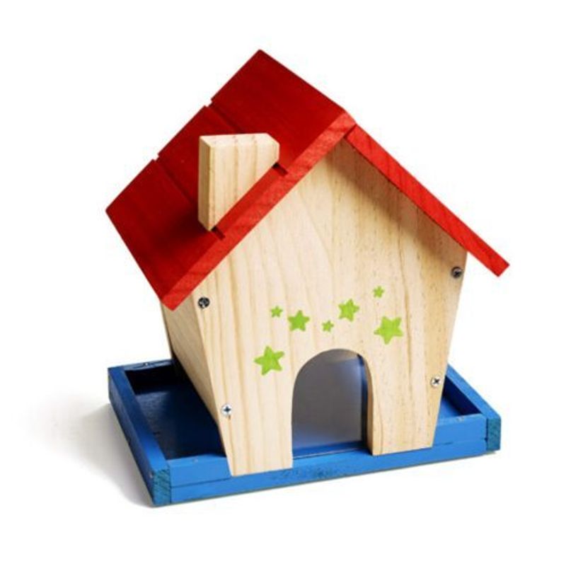 STANLEY JR - Casita Alimentación de Pájaros Grande para armar Stanley Jr