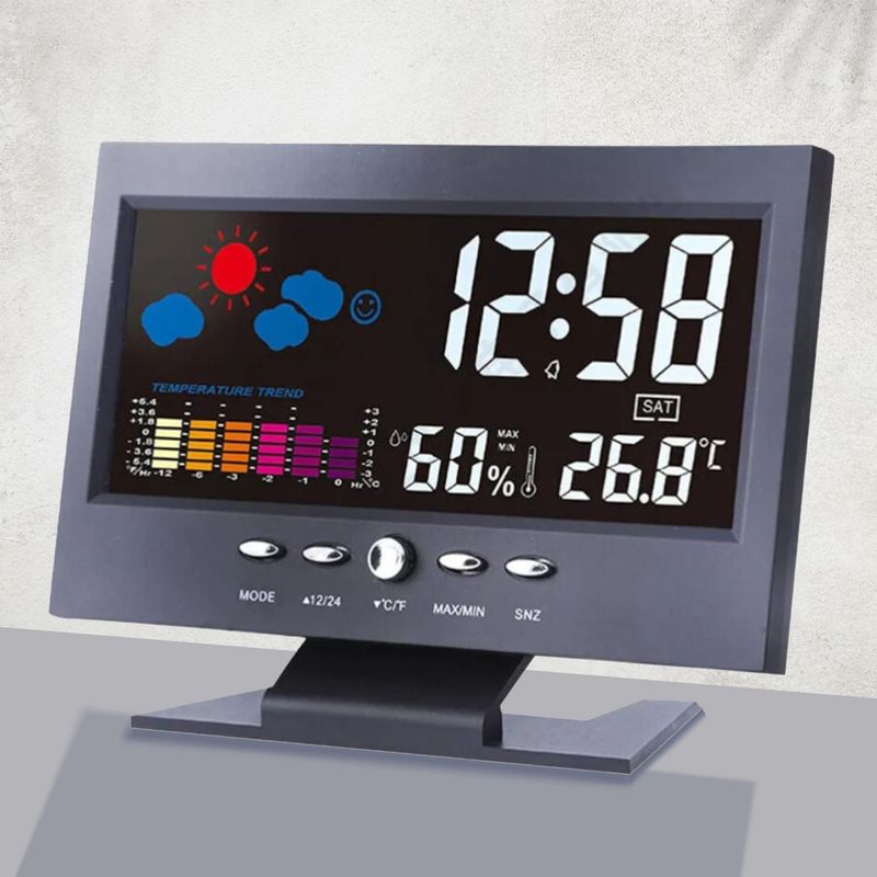 GENERICO - Reloj Despertador Digital  LED