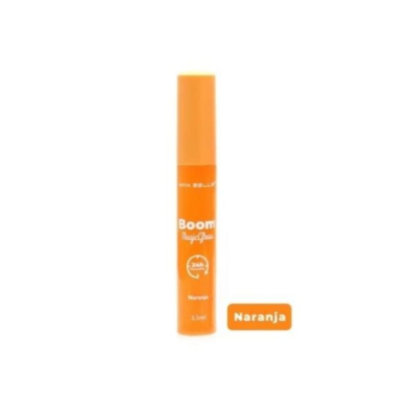 MAX BELLE - Brillo Labial Magic Gloss  - Naranja