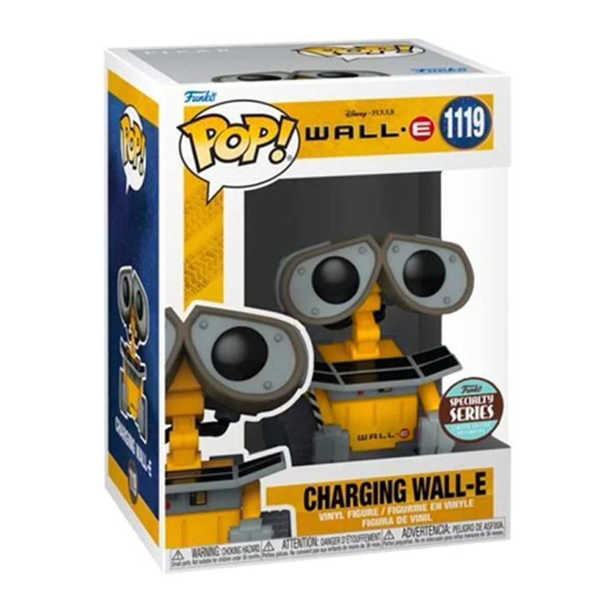 FUNKO - Funko Pop Charging Wall-e 1119 Specialty Series