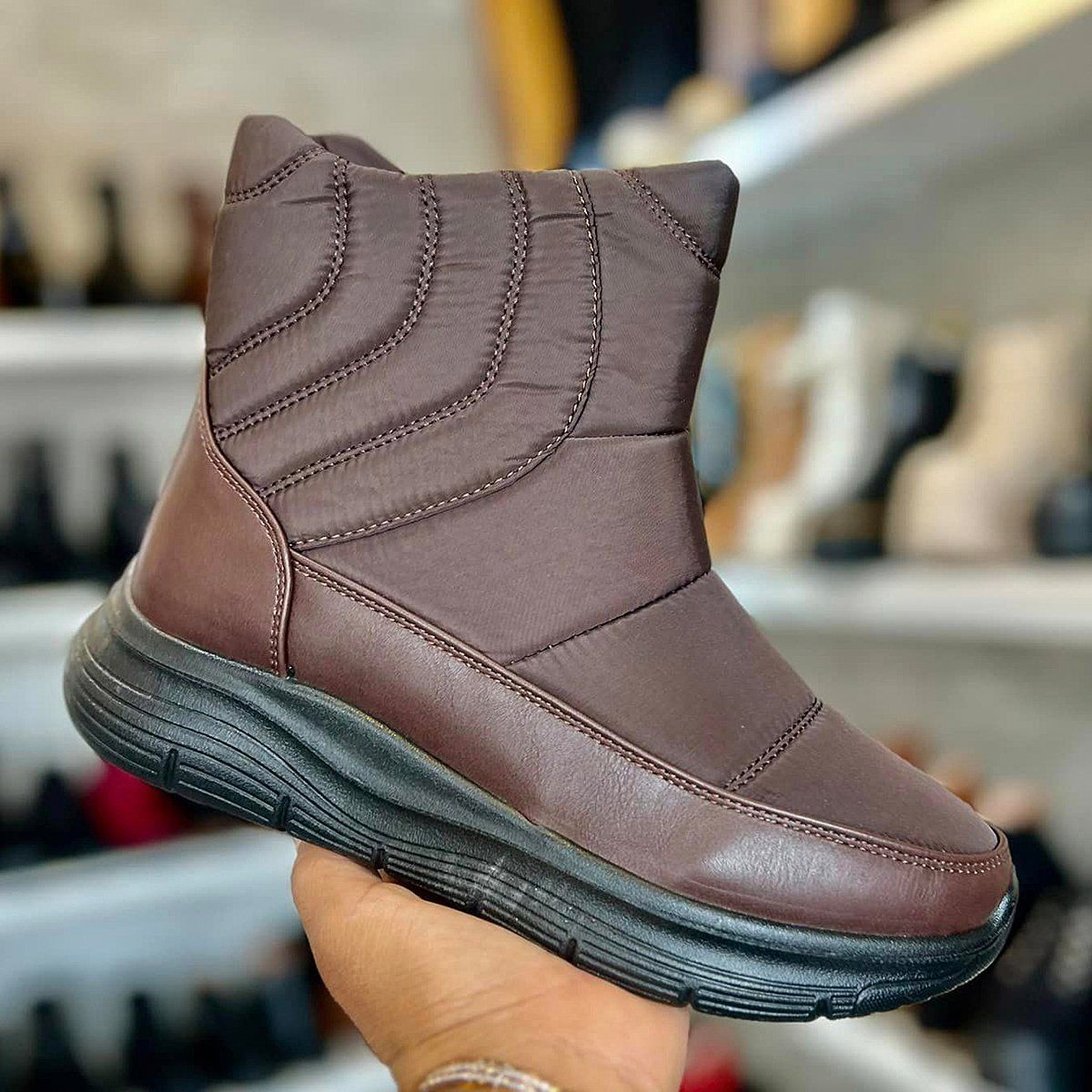 THUNDERX3 - Botin Impermeable De Mujer Con Chiporro