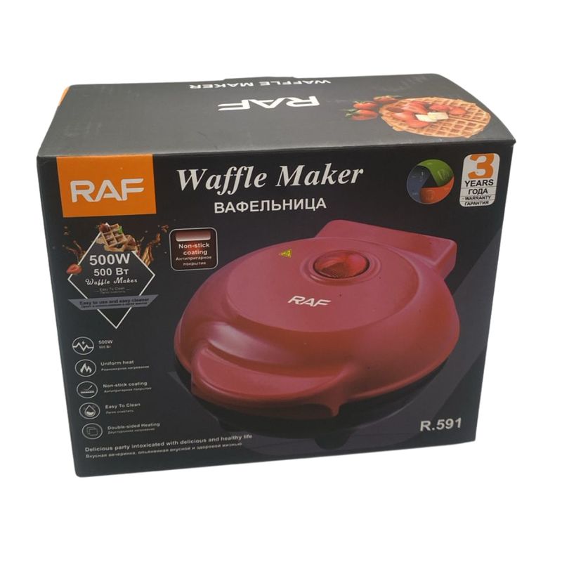 GENERICO - Wafflera Waffles Máquina Cocina Eléctrica