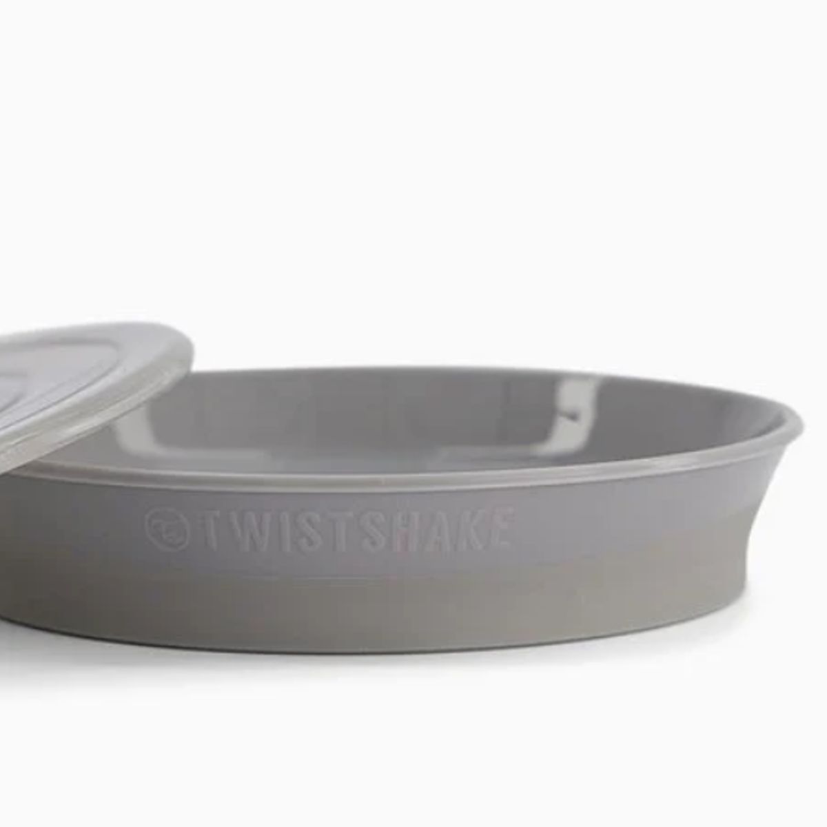 TWISTSHAKE - Plato Antideslizante Bebés-Twistshake con Tapa Inteligente