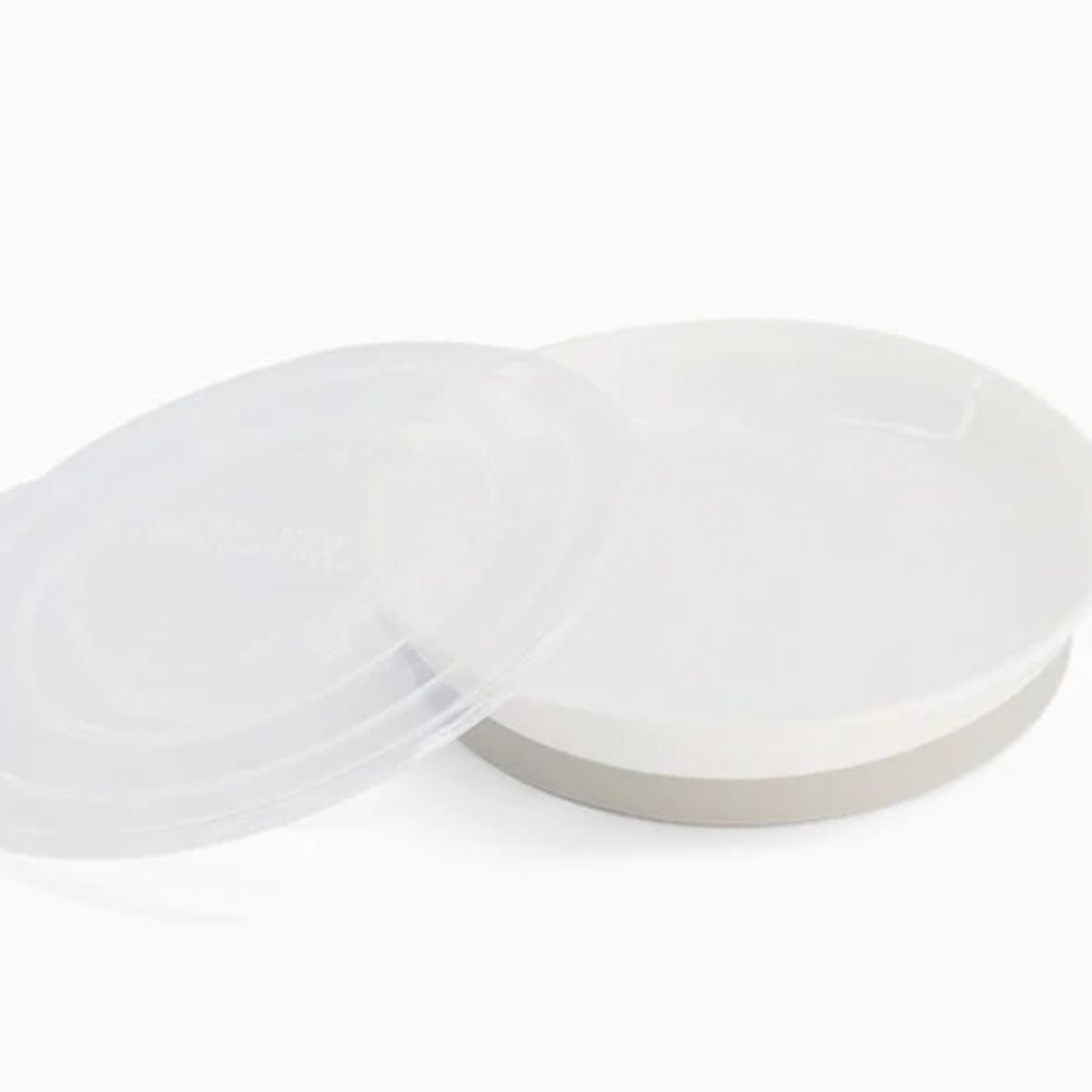 TWISTSHAKE - Plato Antideslizante Bebés-Twistshake con Tapa Inteligente