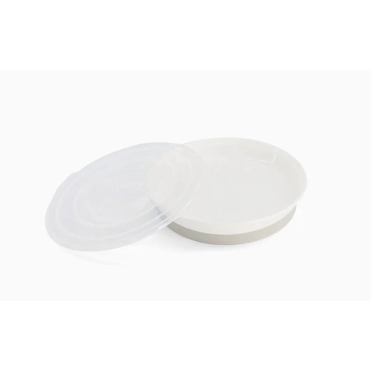 TWISTSHAKE - Plato Antideslizante Bebés-Twistshake con Tapa Inteligente