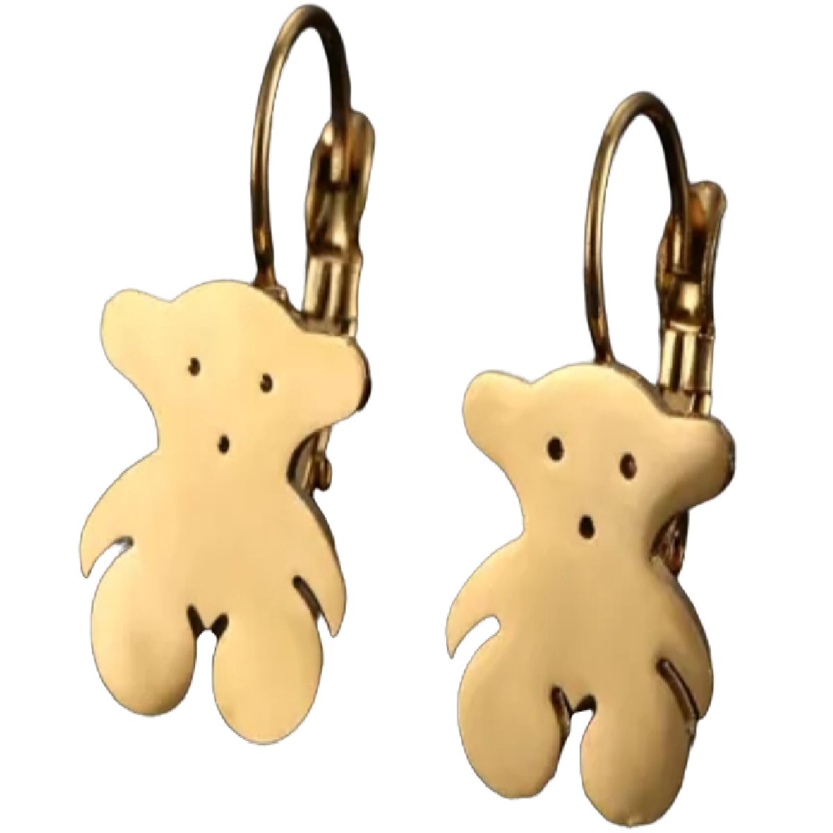 LUXURYJOYAS - Joyas Aros Oso Baño Oro 18kt Colgantes exclusivos