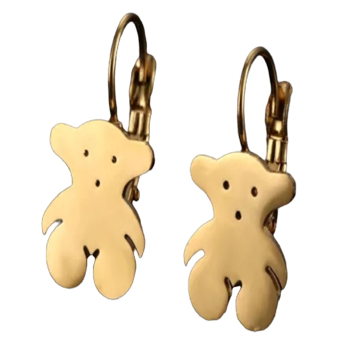 LUXURYJOYAS - Joyas Aros Oso Baño Oro 18kt Colgantes exclusivos