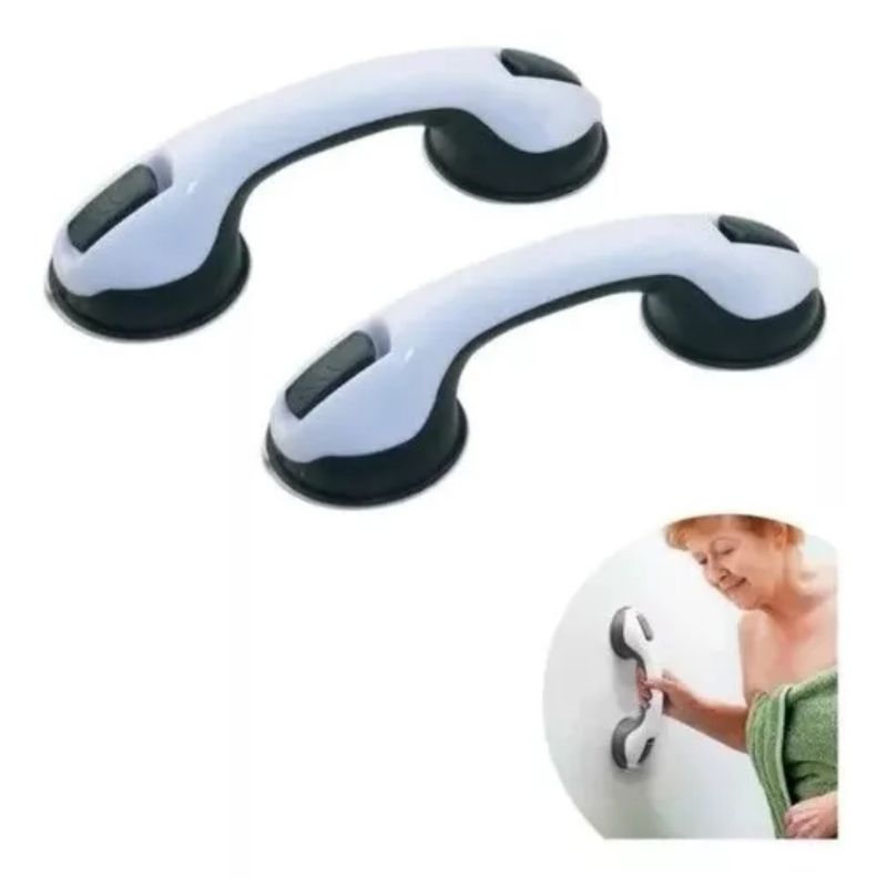 GENERICO - Manilla Agarradera De Ayuda Para Bañoducha Color Blanco