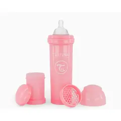 TWISTSHAKE - Mamadera Anticólicos 330 ml Rosado