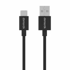 AIWA - Cable Usb Tipo C 150cm Negro