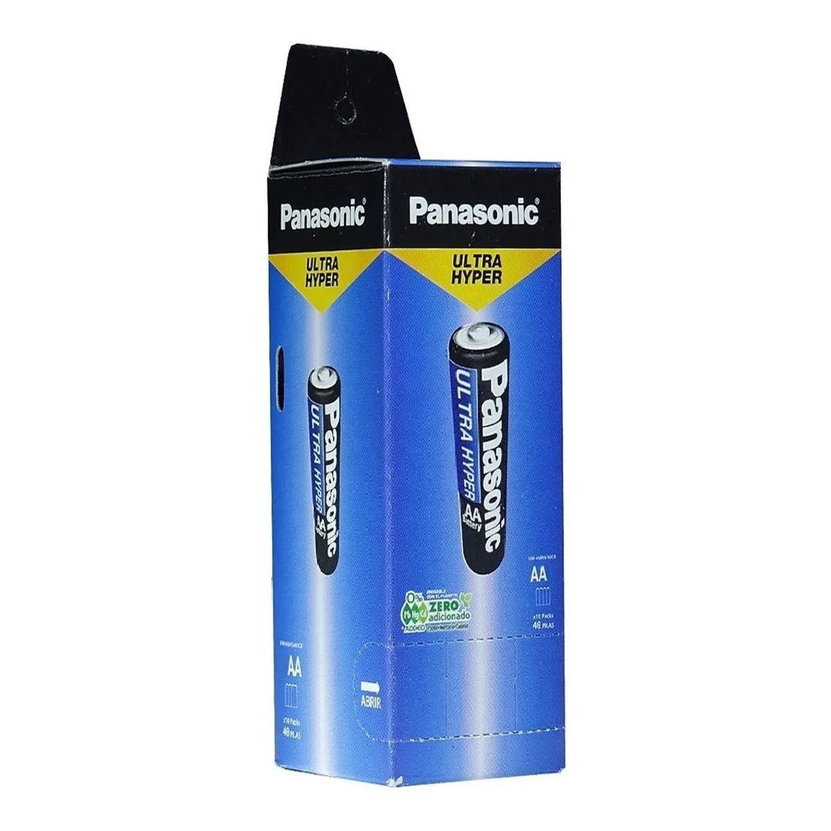 PANASONIC - Pack 40 Pilas Panasonic AAA Super Hyper R6P