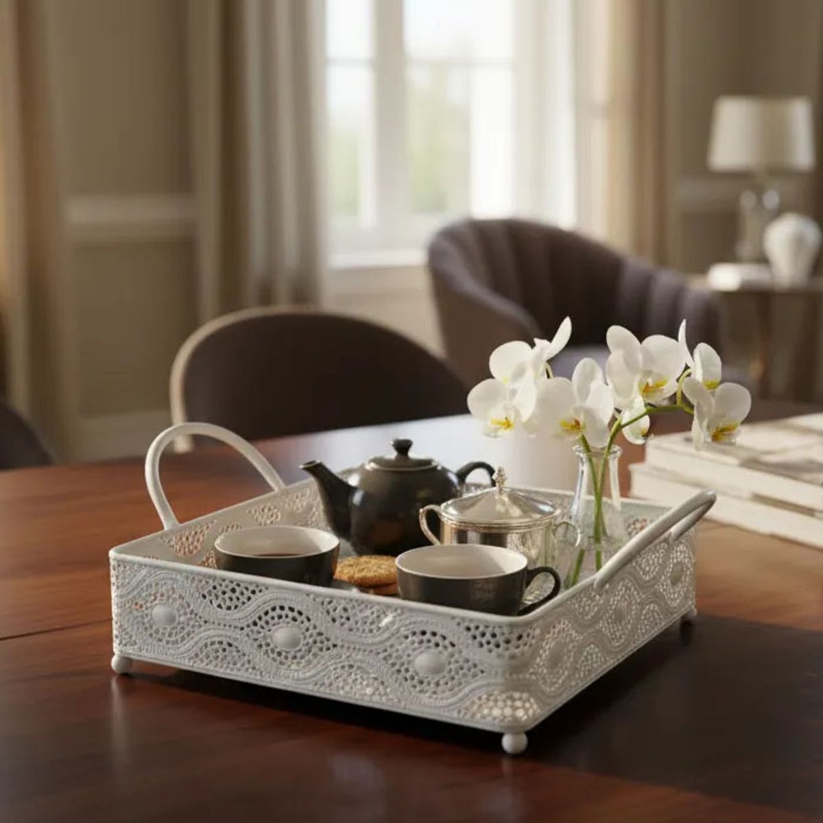 BRIC - Bandeja decorativa 25x25x20